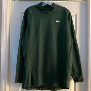 Brand New Nike Mock Long Sleeve Dri Fit Shirt